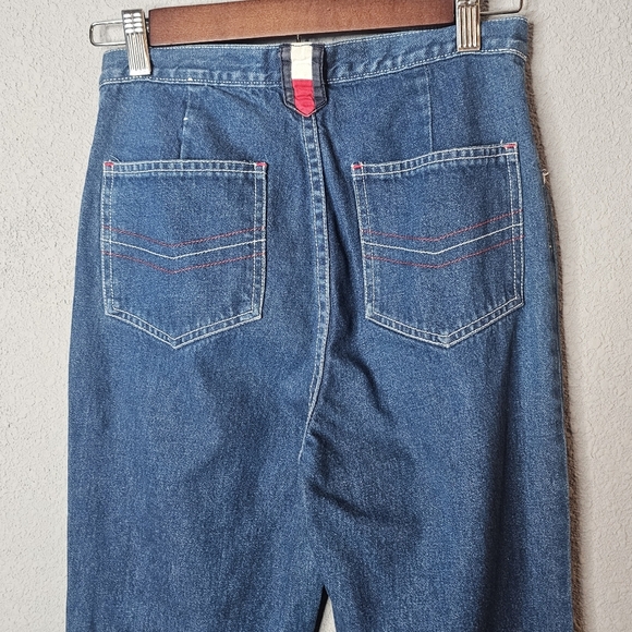 Vtg Tommy Hilfiger Womens 14 Bootcut Dark Blue Jeans Vintage Y2K - Picture 8 of 12